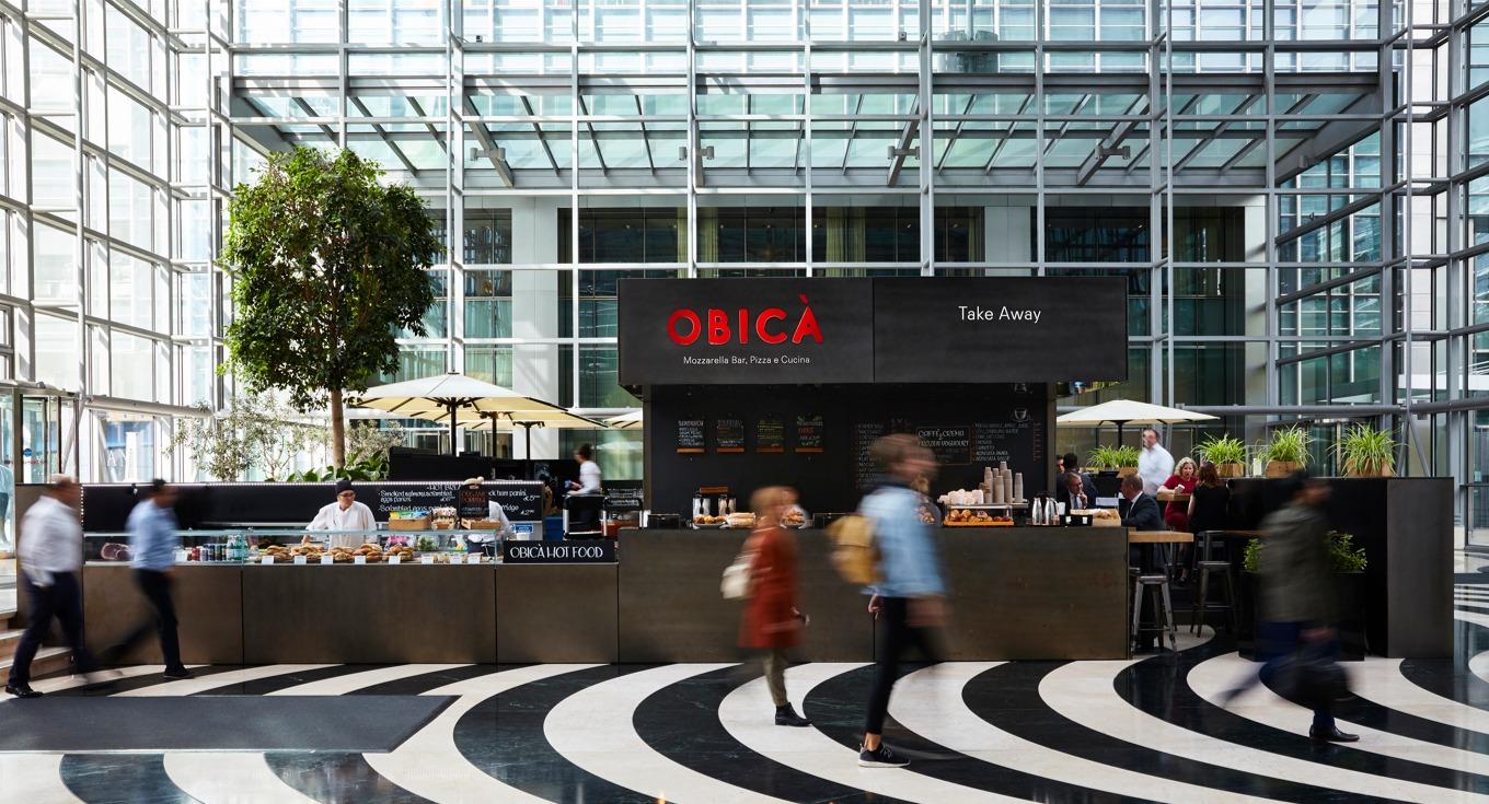 Obica Mozzarella Bar - Canary Wharf